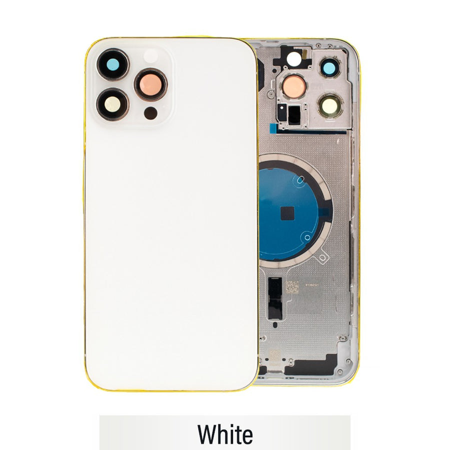 Rear Housing for iPhone 13 Pro Max (NO LOGO)-White