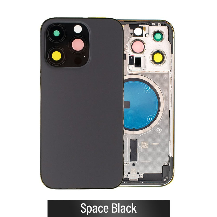 Rear Housing for iPhone 14 Pro (NO LOGO)-Space Black