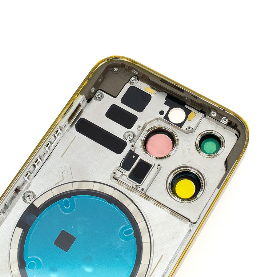 Rear Housing for iPhone 14 Pro (NO LOGO)-Gold