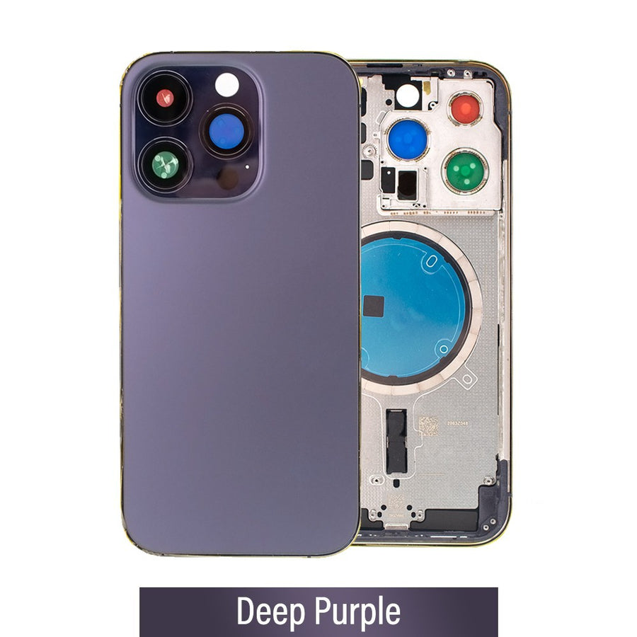 Rear Housing for iPhone 14 Pro (NO LOGO)-Deep Purple