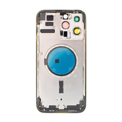 Rear Housing for iPhone 14 Pro Max (NO LOGO)-Space Black