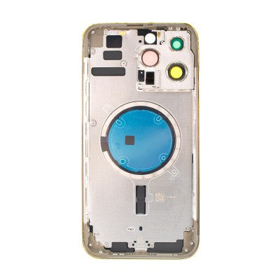 Rear Housing for iPhone 14 Pro Max (NO LOGO)-Gold