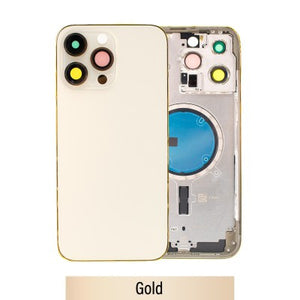 Rear Housing for iPhone 14 Pro Max (NO LOGO)-Gold