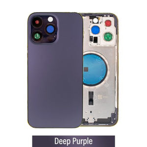 Rear Housing for iPhone 14 Pro Max (NO LOGO)-Deep Purple