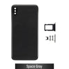 Rear Housing for iPhone XS Max (NO LOGO)-Space Gray
