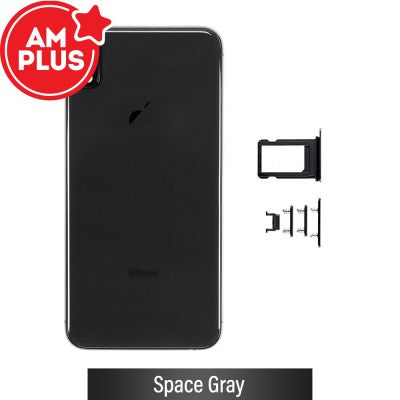 AMPLUS Rear Housing for iPhone XS Max-Space Gray