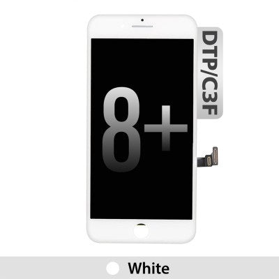 REFURB LCD Assembly for iPhone 8 Plus Screen Replacement (LG, DTP C3F)-White