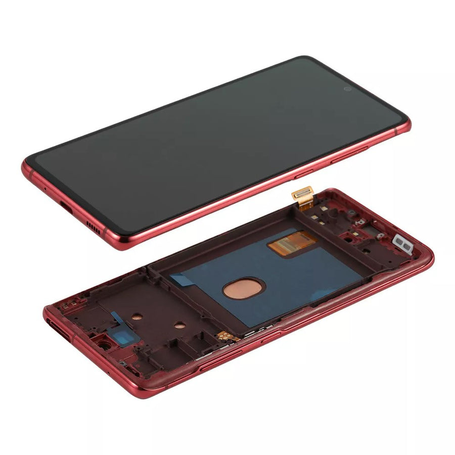 Samsung Galaxy S20 FE G780 / G781 OLED Screen Replacement-Cloud Red