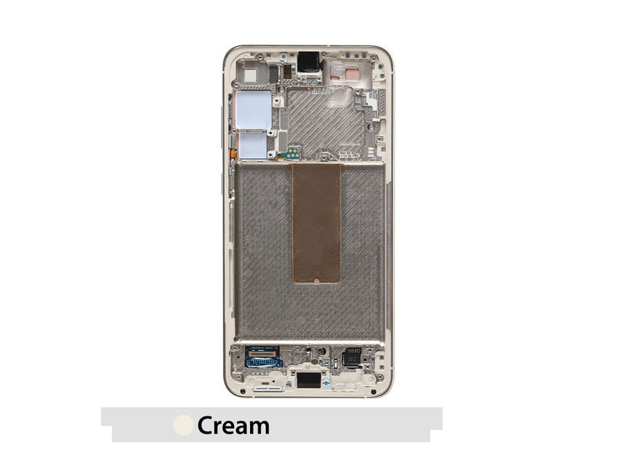 Samsung Galaxy S23 Plus 5G S916B OLED Screen Replacement Digitizer with Frame-Cream