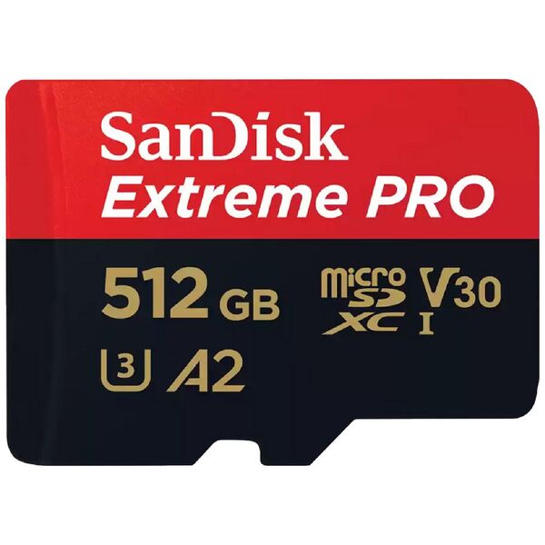 SanDisk 512GB Extreme Pro microSDXC Memory Card