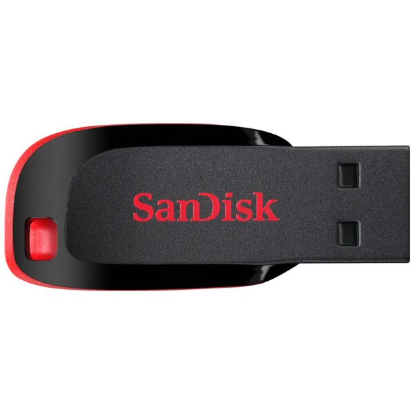 SanDisk 32GB Cruzer Blade USB Flash Drive Black