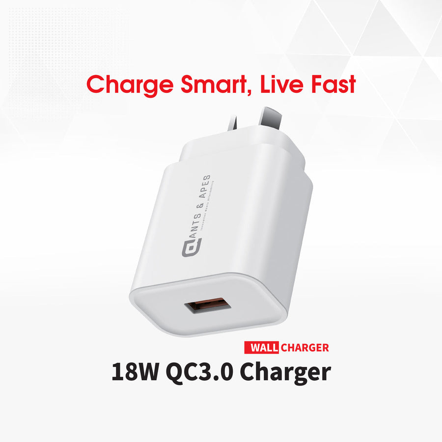 18W QC3.0 CHARGER By Ants & Apes