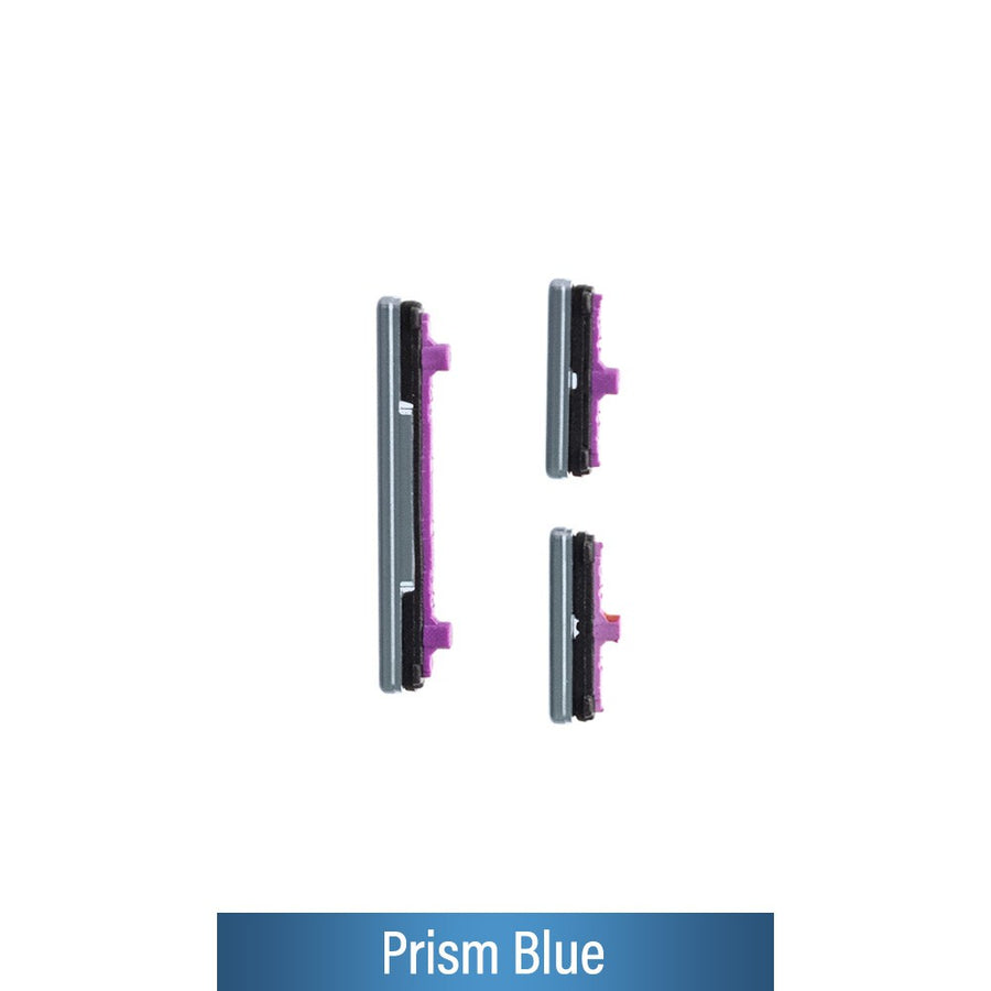 Power & Volume Button Set for Samsung Galaxy S10 G973F / S10 Plus G975F-Prism Blue