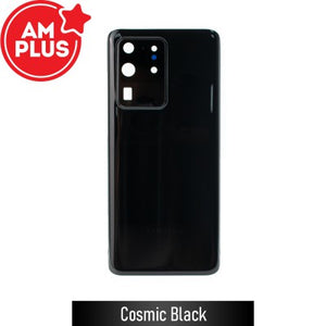 AMPLUS Rear Cover Glass For Samsung Galaxy Note 20 Ultra N985F-Mystic Black