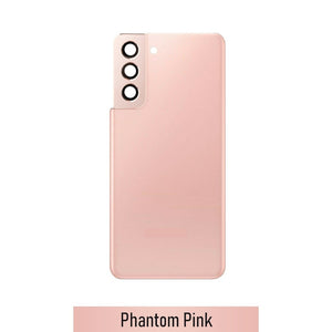 Brown Rear Cover Glass For Samsung Galaxy S21 Plus G996-Phantom Pink