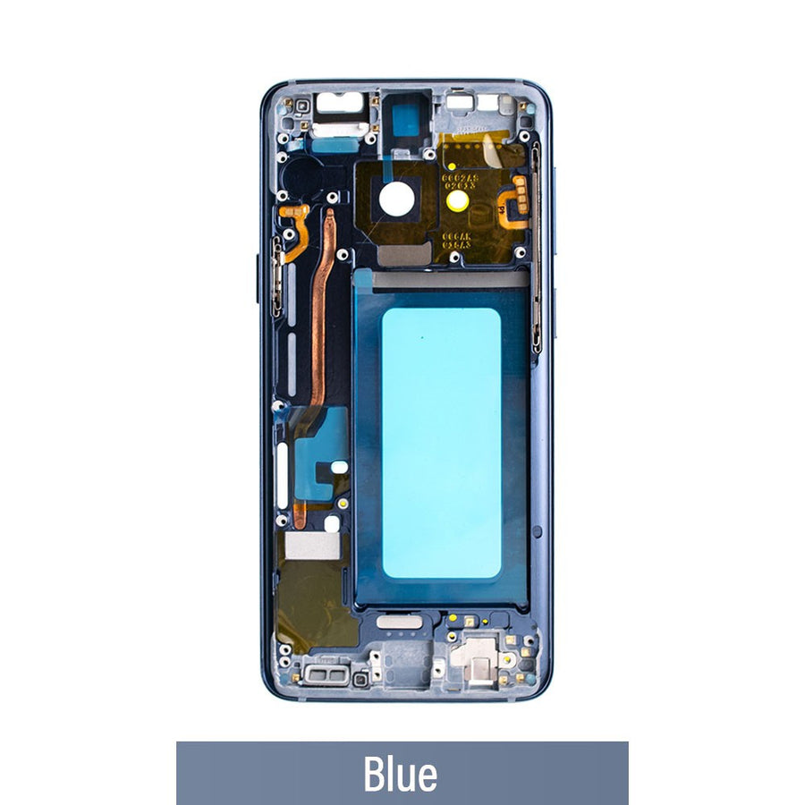 Chassis Mid Frame Cover Replacement Assembly for Samsung Galaxy S9 G960F-Blue