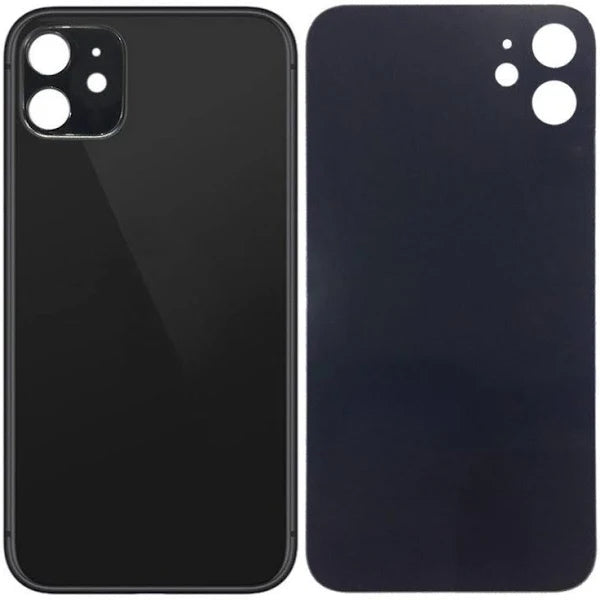 Rear Glass Replacement for iPhone 11 (NO LOGO)-Black