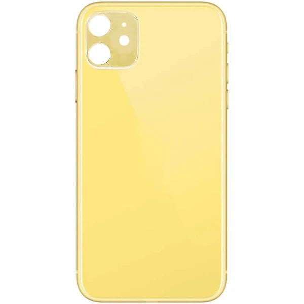 Rear Glass Replacement for iPhone 11 (NO LOGO)-Yellow