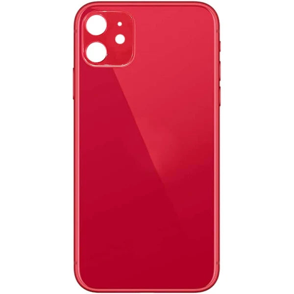 Rear Glass Replacement for iPhone 11 (NO LOGO)-Red