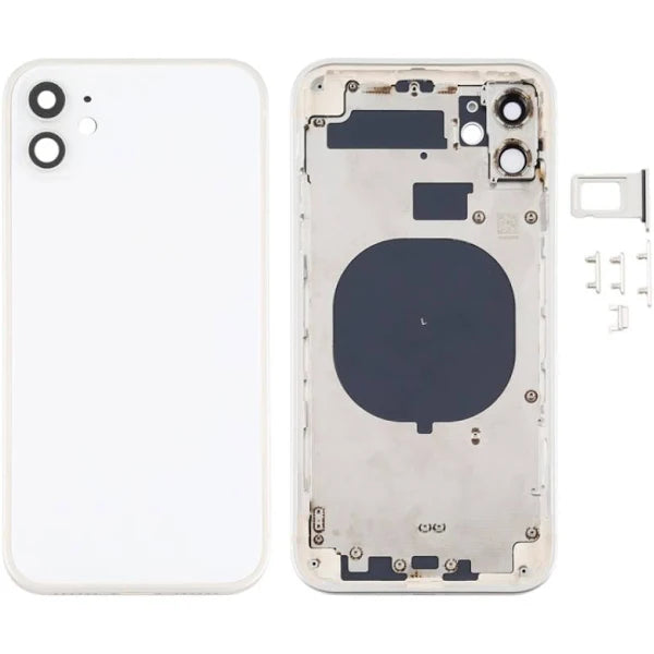 Rear Housing for iPhone 11 (NO LOGO)-White