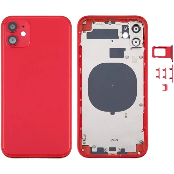 Rear Housing for iPhone 11 (NO LOGO)-Red