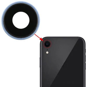 Rear Camera Lens with Bezel for iPhone XR-Blue