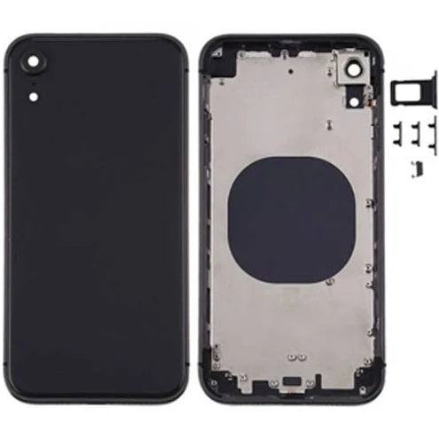 Rear Housing with Small Parts for iPhone XR-Black