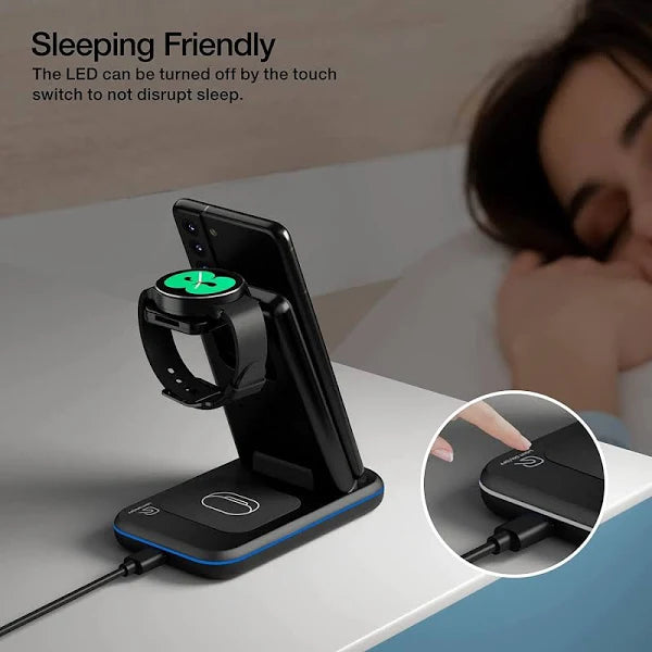 Fast Charge Wireless Charging Stand For IPhone And Android