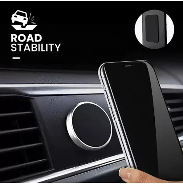 Car Phone Holder Magnetic Stick On Dashboard Wall With Adhesive Sticker