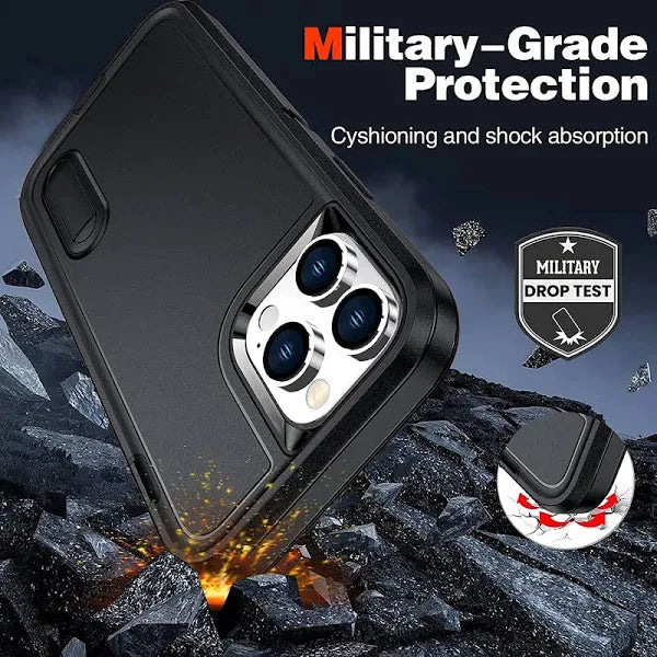 Heavy Duty Phone Case IPhone 11/12/13/14/15 pro plus max