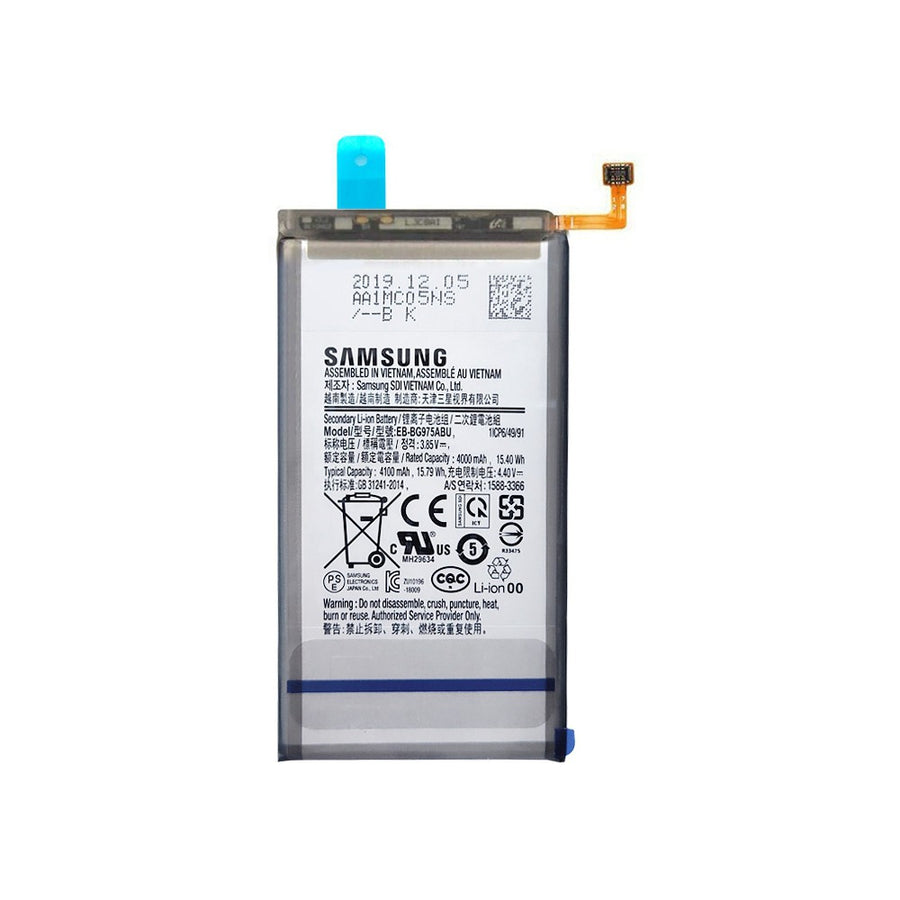 Samsung Galaxy S10 Plus (SM-G975F) Battery 4000mAh GH82-18827A EB-BG975ABU (Gold)