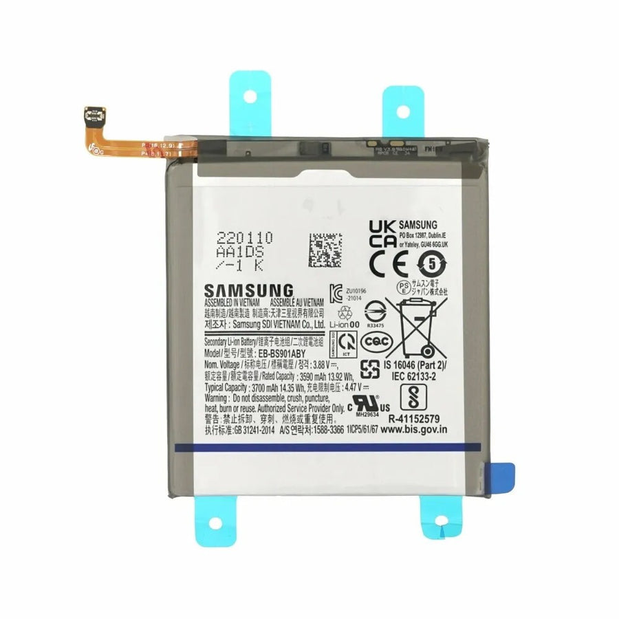 Samsung Galaxy Galaxy S22 S901B Battery 3590mAh EB-BS901ABY GH82-27494A (Gold)