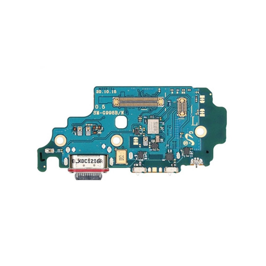 Charging Port Board for Samsung Galaxy S21 Ultra G998 GH96-14064A / GH96-14201A (Gold)