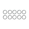 Sim Card Tray Waterproof Seal Rubber Ring Circle for iPhone (Pack of 10)
