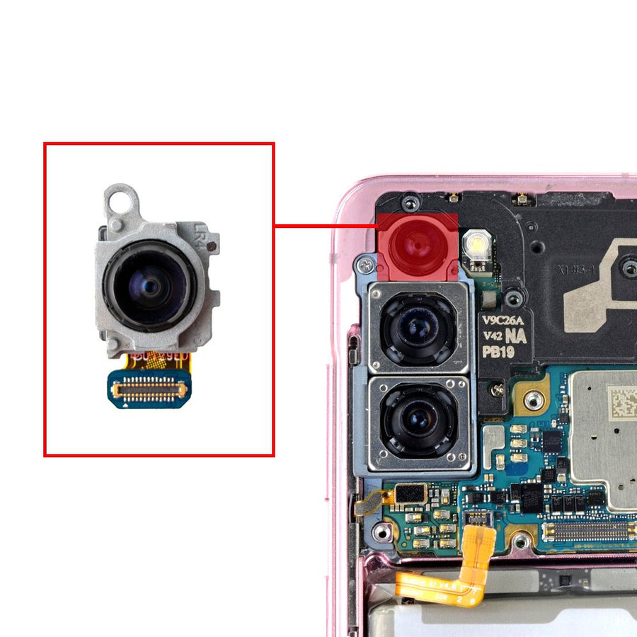 Rear Camera (Ultra Wide Angle) for Samsung Galaxy S20 G980F / G981B GH96-13084A (Gold)