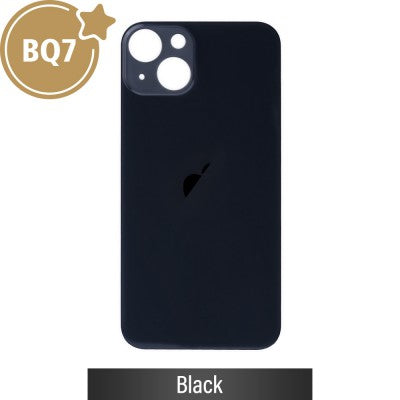 BQ7 Big Hole Rear Glass Replacement for iPhone 13-Black