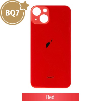 BQ7 Big Hole Rear Glass Replacement for iPhone 13-Red