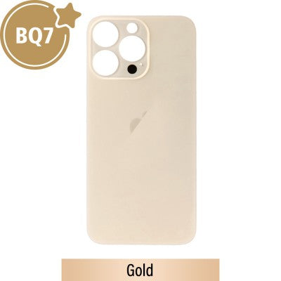 BQ7 Big Hole Rear Glass Replacement for iPhone 13 Pro-Gold