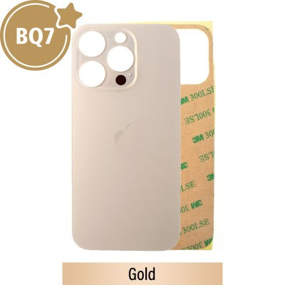 Brown Rear Glass Replacement for iPhone 14 Pro-Gold